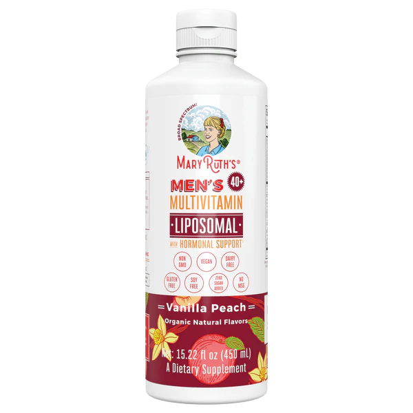 Multivitamínico Liposomal 40+ para Hombres (15.22 fl oz/450ml), Mary Ruth´s