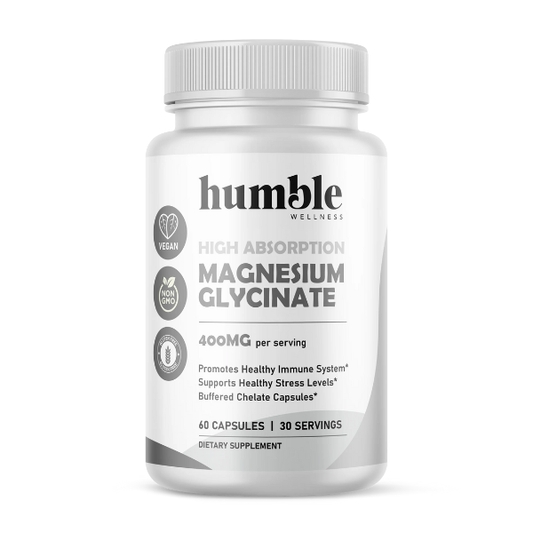 Glicinato de Magnesio de Alta Absorción 400mg(60 caps)/ High Absorption Magnesium Glycinate