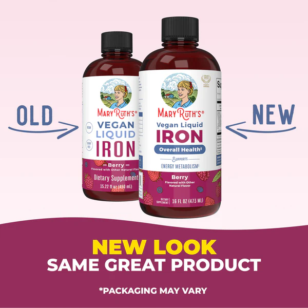 Hierro Líquido 450 ml /Liquid Iron Berry 16 oz