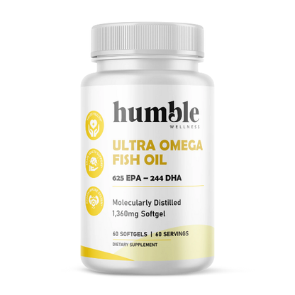 Aceite de pescado Ultra Omega, 625 EPA 244 DHA (60 softgels) / Ultra Omega Fish Oil