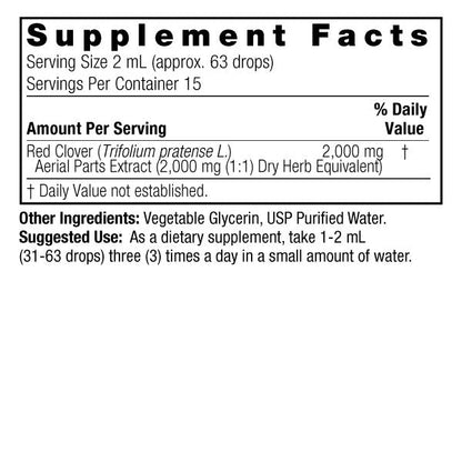 Trébol Rojo 2,000 mg (1 fl oz/30 ml) , Nature's Answer