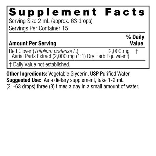 Trébol Rojo 2,000 mg (1 fl oz/30 ml) , Nature's Answer