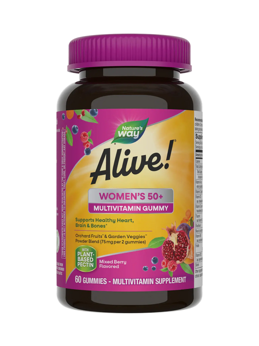 Multivitamínico para Mujeres 50+ - 60 Gomitas