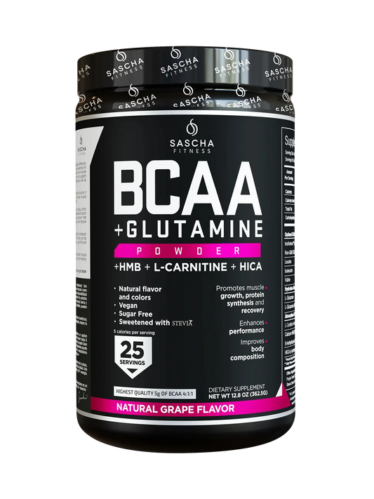 BCAA Sascha Fitness - Uva - PURESUPPLY