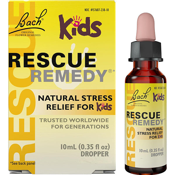 Nelson | Bach Rescue REMEDY KIDS | Gotero de remedio de rescate, alivio natural para niños, sin alcohol, 0,35 fl oz (10 ml)