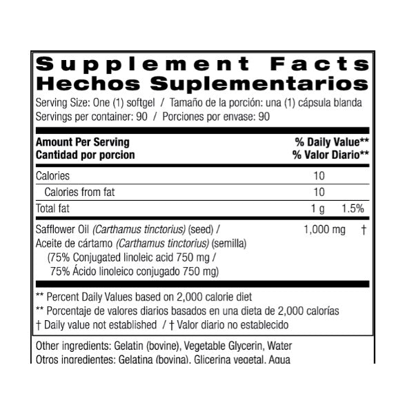 Cártamo 1000 Mg (90 Gelcaps), Bio Nutrition