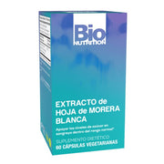 Extracto De Hoja De Mora Blanca 1,000 Mg, (60 Capsulas), Bio Nutrition