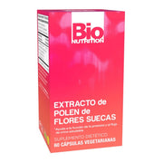 Extracto De Polen De Flor Sueca (60 Capsulas), Bio Nutrition