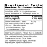 Extracto De Polen De Flor Sueca (60 Capsulas), Bio Nutrition