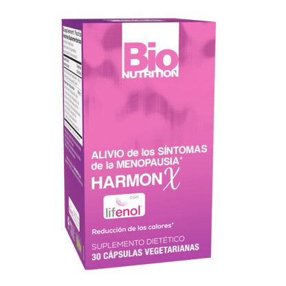 Harmon-X w/ Lifenol Para Menopausia, (30 Capsulas), Bio Nutrition
