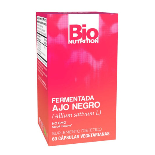 Ajo Negro Fermentado 450 Mg (60 Capsulas), Bio Nutrition