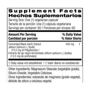 Ajo Negro Fermentado 450 Mg (60 Capsulas), Bio Nutrition