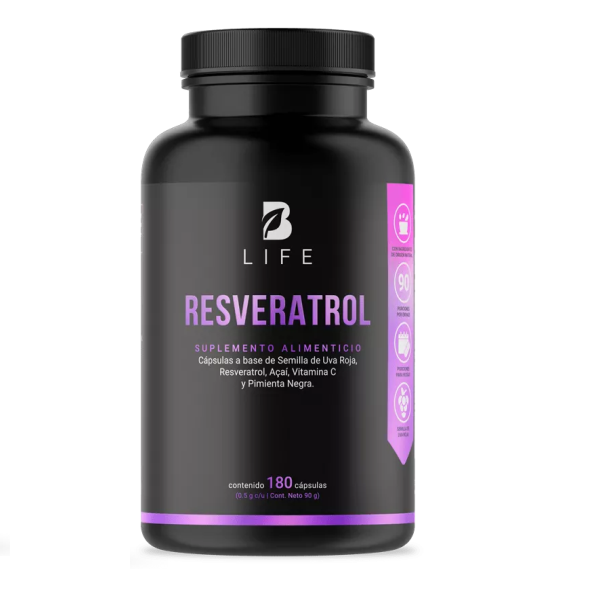 OFERTA 50% Resveratrol (180 caps), Blife