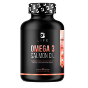 Omega 3 Aceite Puro de Salmón 1000 mg (90 caps), Blife