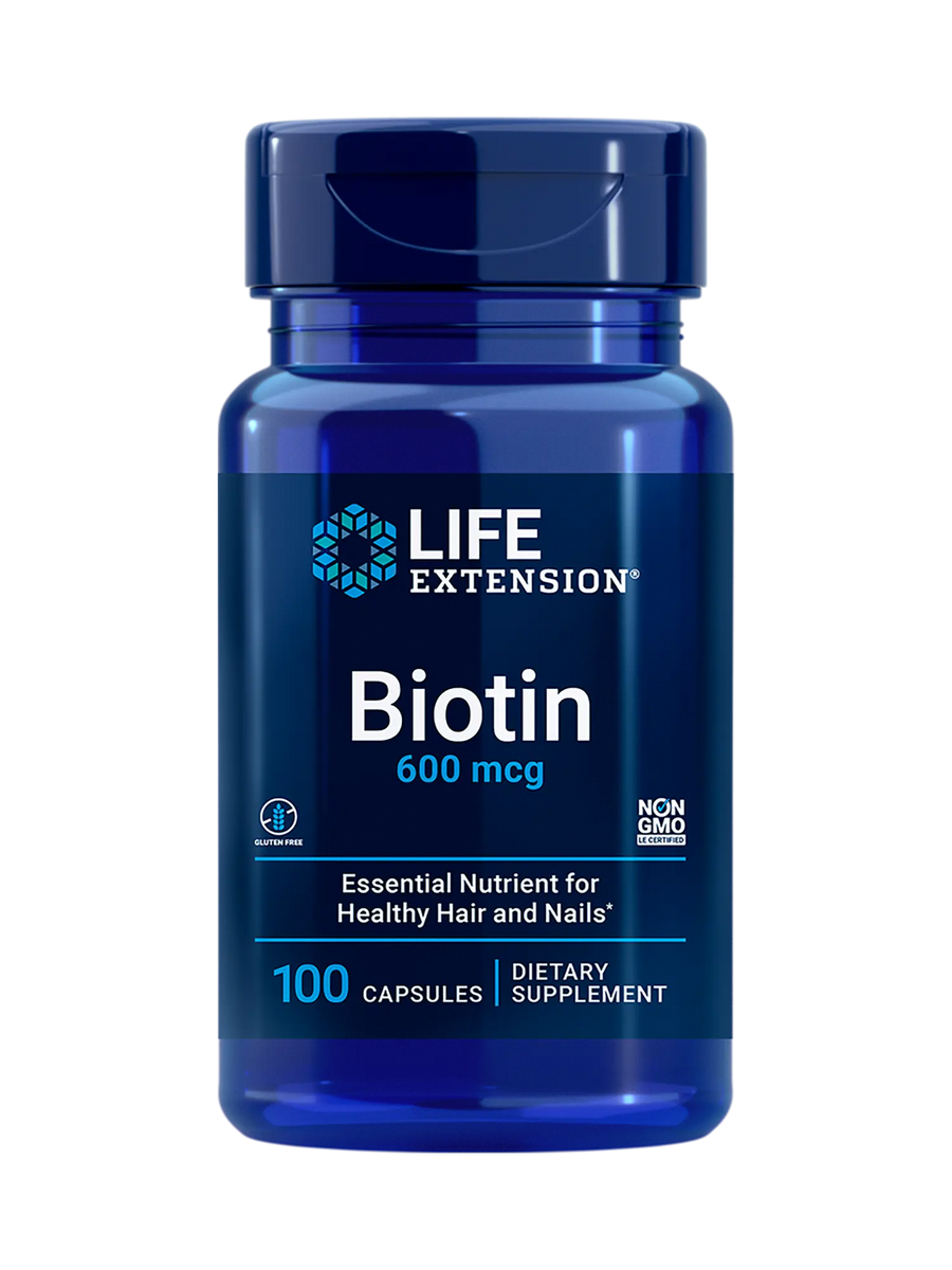 Biotina 600 mcg (100 caps) / biotin 600 mcg (100 caps)