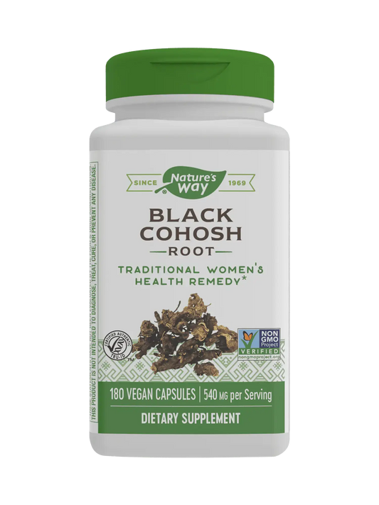 Cimífuga - Raíz - 540mg - 180 Cápsulas Veganas