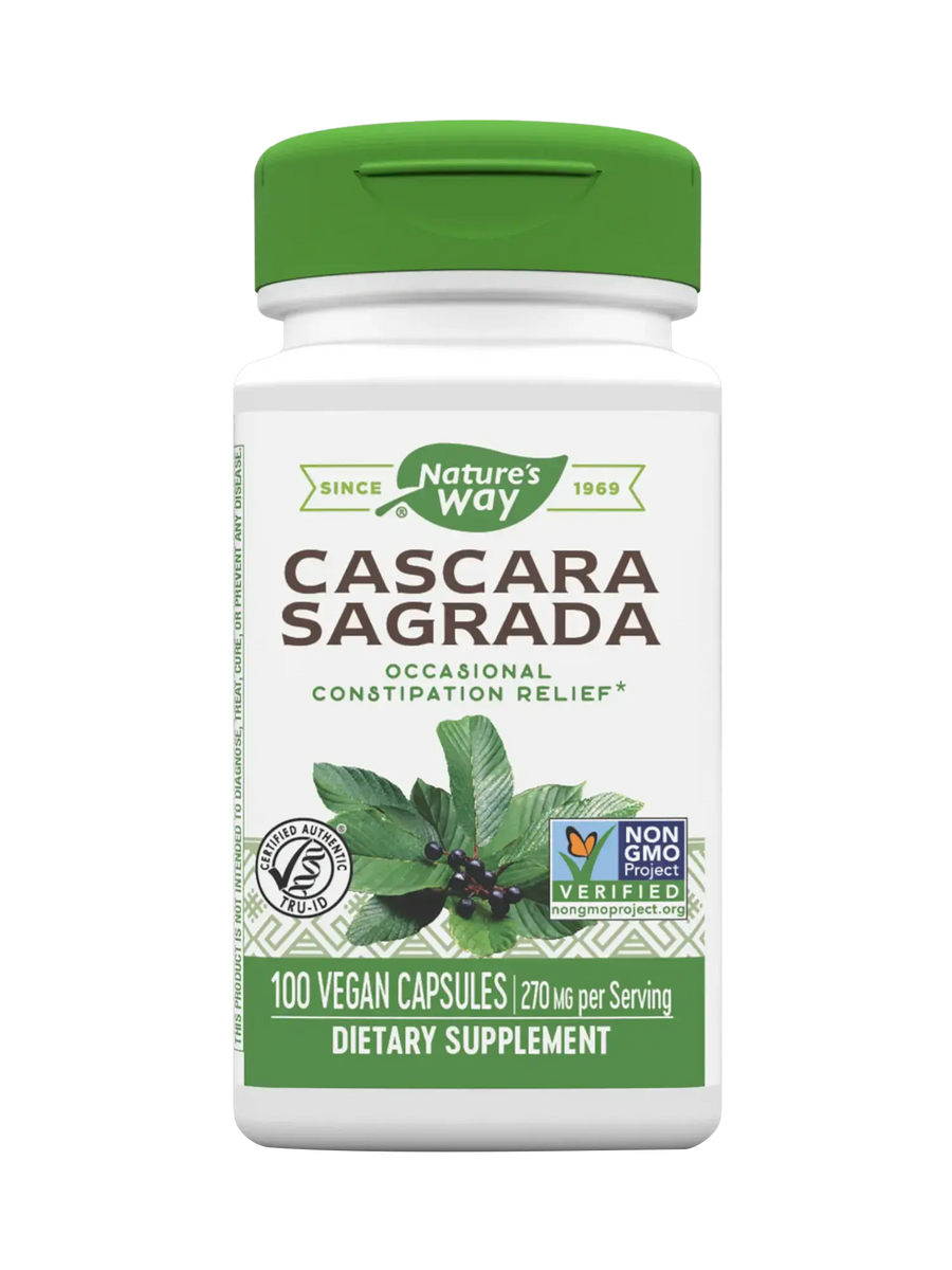 Cáscara Sagrada - 270mg - 100 Cápsulas Veganas