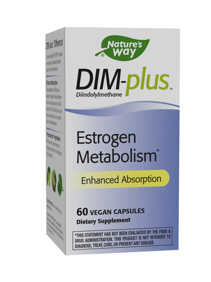 DIM-Plus - Metabolismo de Estrógenos - 60 Cápsulas Veganas