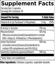 DopaBoost™ (60 veg caps) para Cerebro, Designs for Health