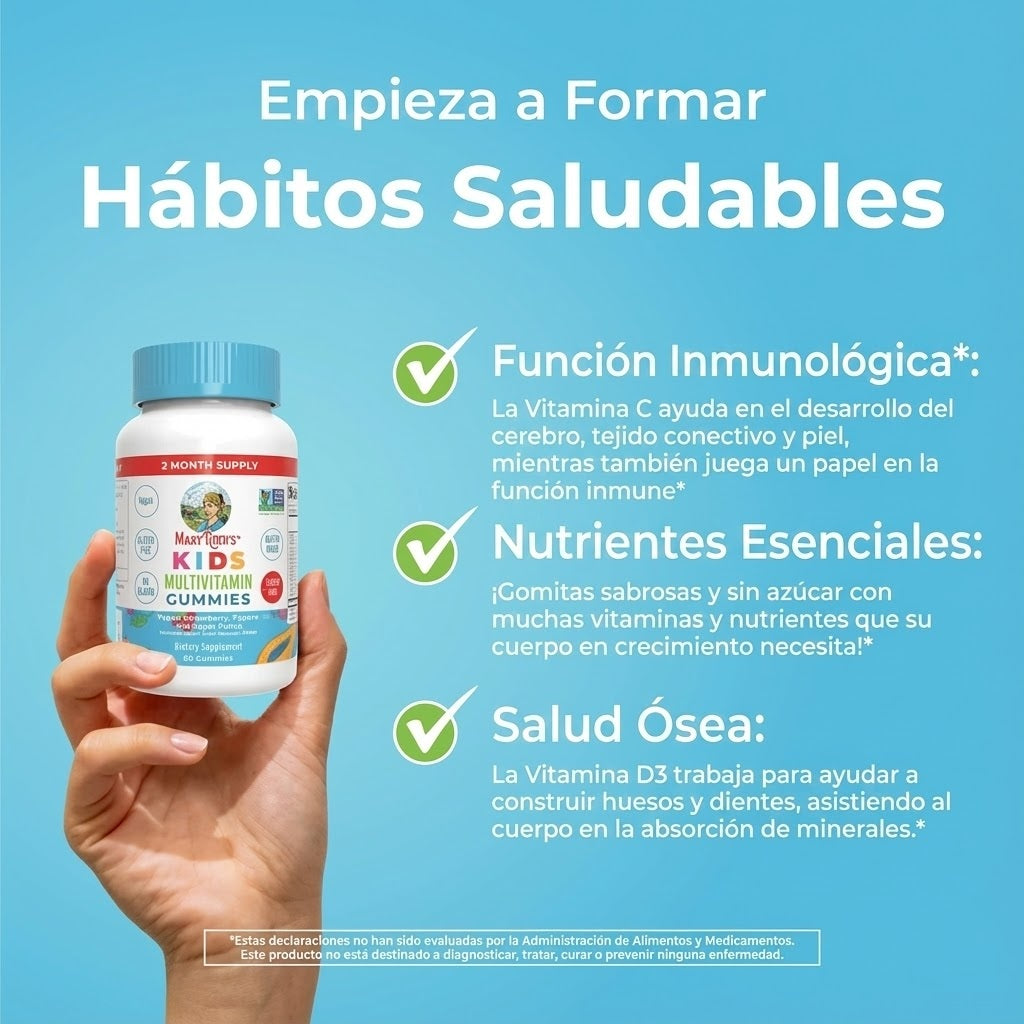 Multivitaminico para niños en gomitas / Kids Multivitamin Gummies, Strawberry Papaya & Super Punch, 60 ct