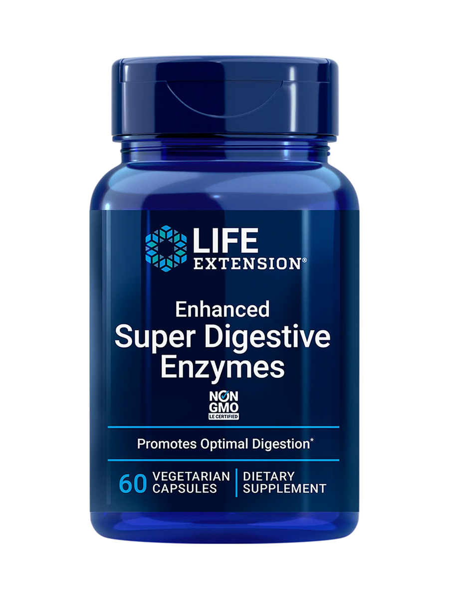 Enzimas súper digestivas mejoradas (60 vcaps) / Enhanced Super Digestive Enzymes (60 vcaps)