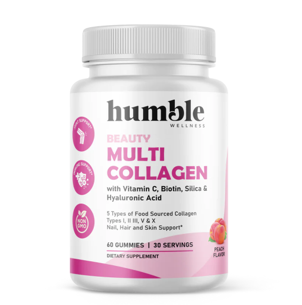 Gomitas de Colágeno Múltiple (60 gomitas) / Beauty Multi Collagen Gummies