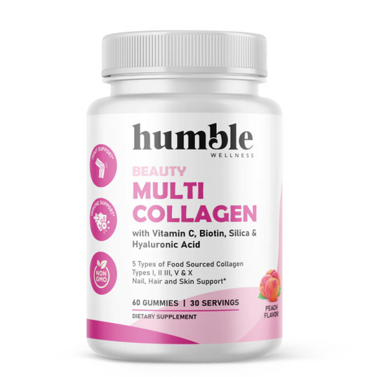 Gomitas de Colágeno Múltiple (60 gomitas) / Beauty Multi Collagen Gummies