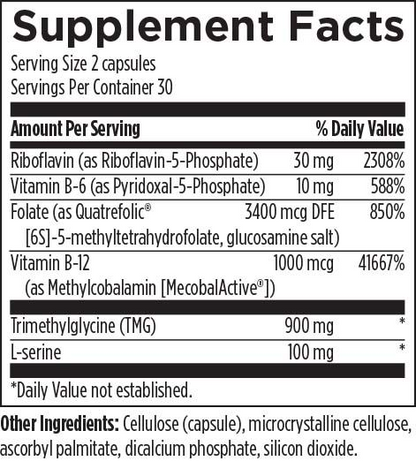 Homocysteine Supreme™ (60 veg caps), Designs for Health