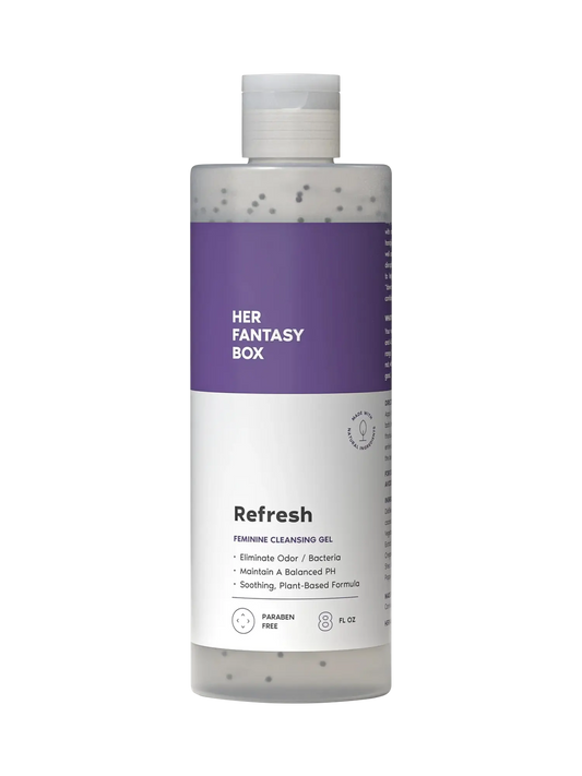 Gel limpiador higiene íntima femenina Refresh Her Fantasy Box - PURESUPPLY