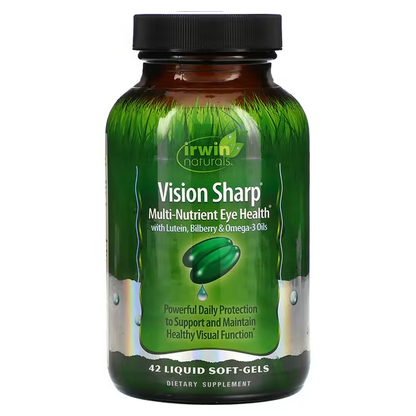 CC Vision Sharp, Multi-Nutriente para Ojos (42 softgels), Irwin Naturals