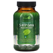 5-HTP de Doble Potencia (60 softgels), Irwin Naturals