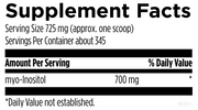 Inositol en Polvo 700 mg (8.8 oz /250 gr), Designs for Health