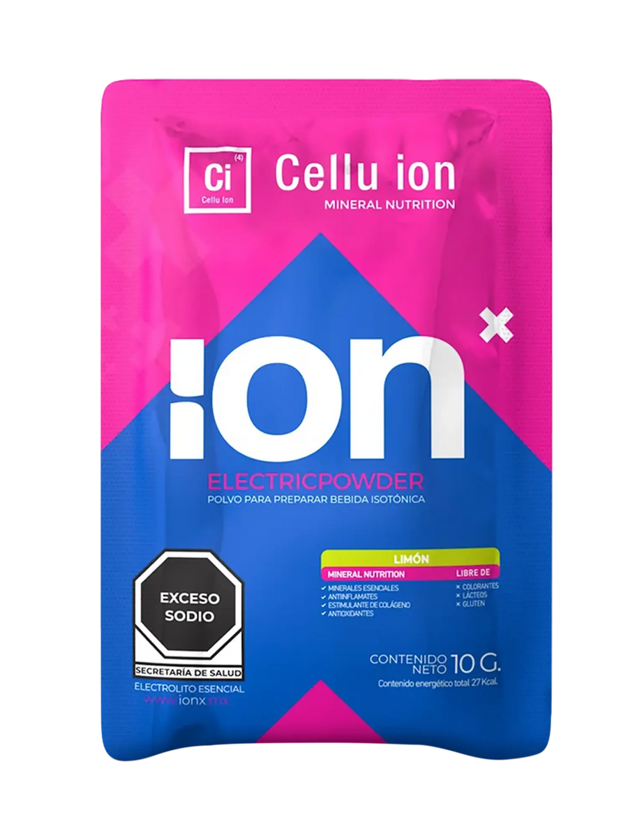 ION X Cellu ion Sachets - 15 Sobres - 10g - PURESUPPLY