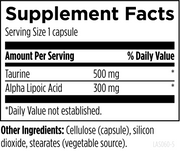 Ácido Lipoico Supremo 300 mg (60 veg caps), Designs for Health