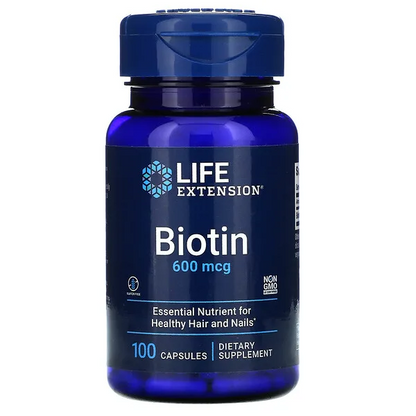Biotina 600 mcg (100 caps) / biotin 600 mcg (100 caps)