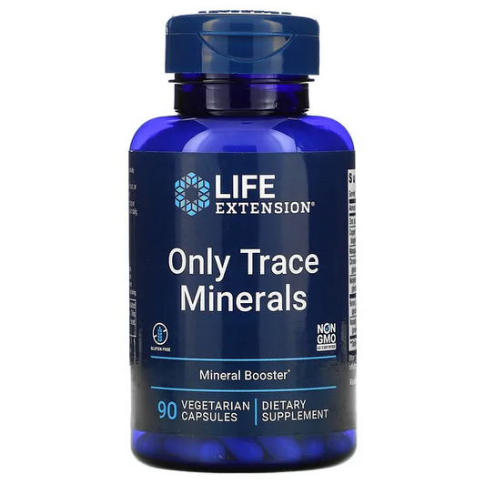 Minerales traza (90vcaps) / Only Trace Minerals (90vcaps)