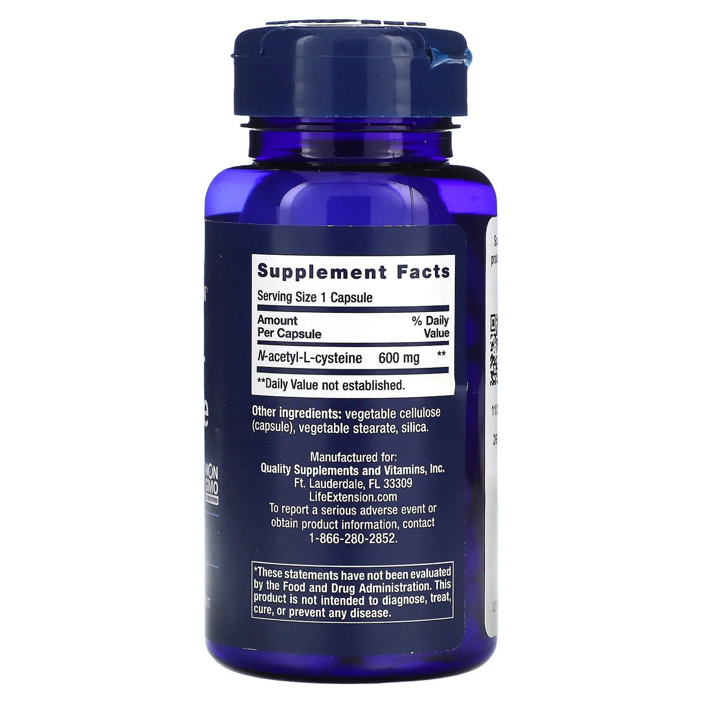 N-acetil-L-cisteína (NAC) 600 mg / N-Acetyl-L-Cysteine (NAC) 600 mg