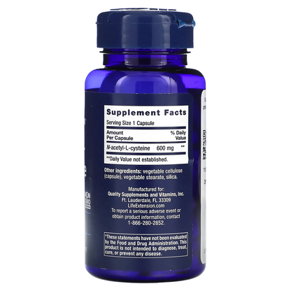 N-acetil-L-cisteína (NAC) 600 mg / N-Acetyl-L-Cysteine (NAC) 600 mg