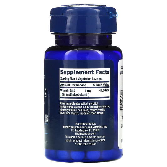 Vitamina B12 Metilcobalamina 1mg / Vitamin B12 Methylcobalamin 1mg