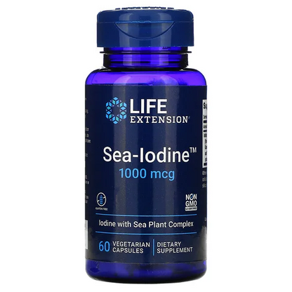 Yodo marino 1000 mcg (60 vcaps) /  Sea-Iodine 1000 mcg (60 vcaps)