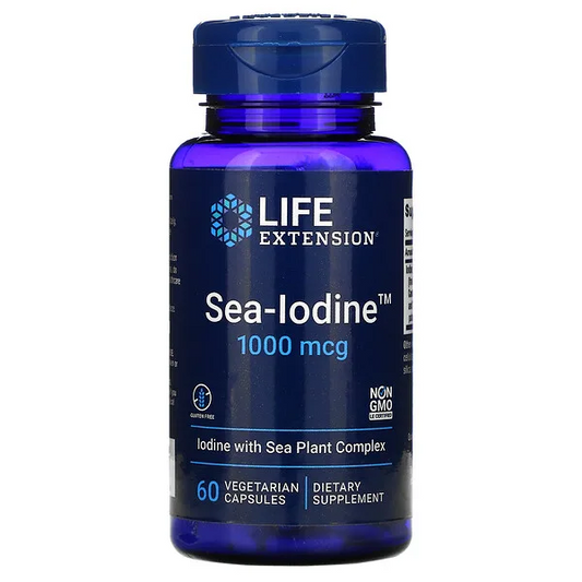 Yodo marino 1000 mcg (60 vcaps) /  Sea-Iodine 1000 mcg (60 vcaps)