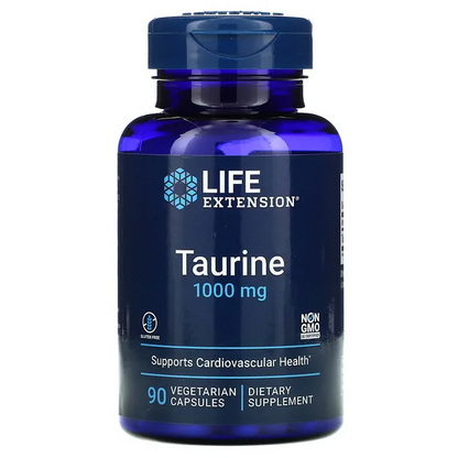 OFERTA 25% Taurina 1000 mg (90 veg caps), Life Extension