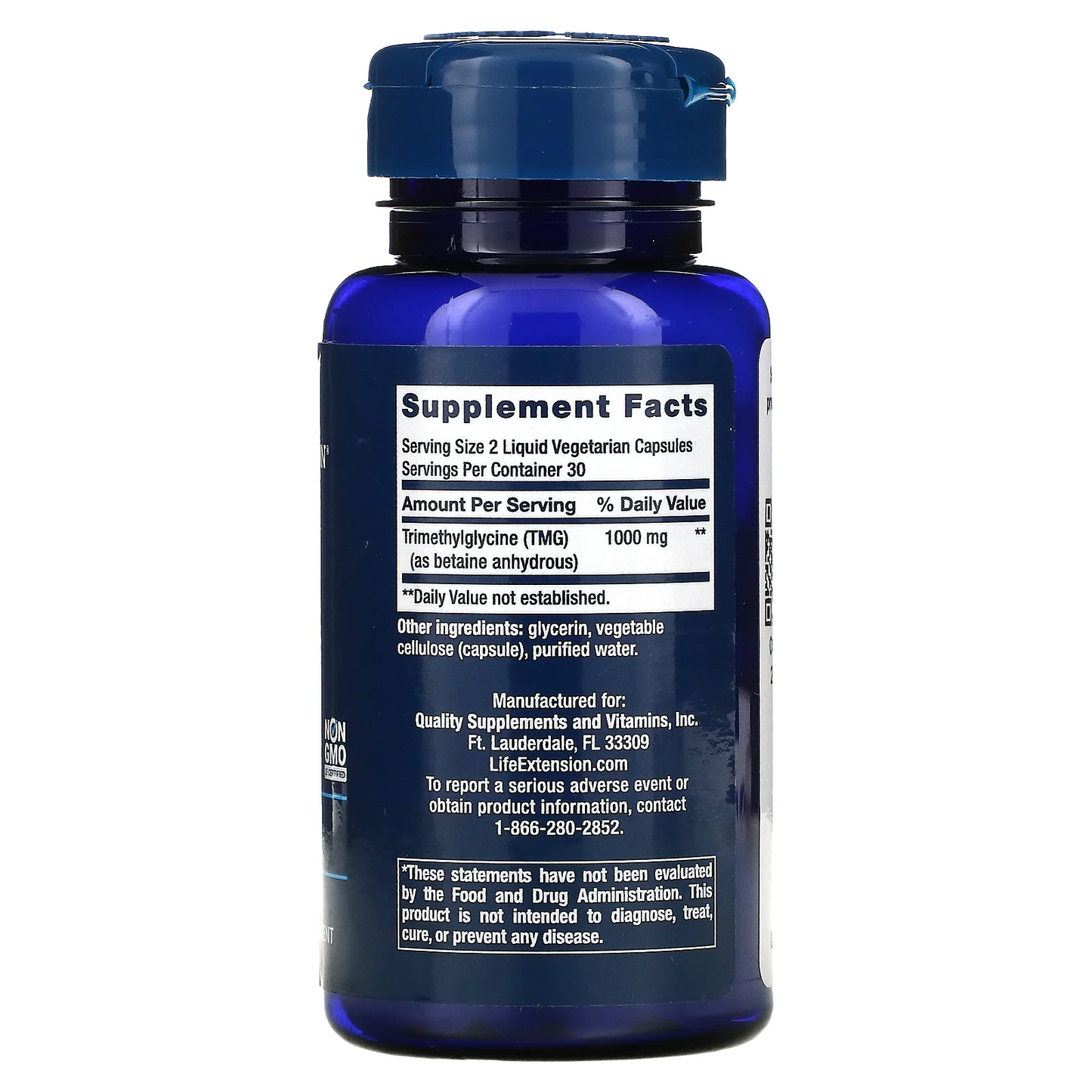 TMG 500 mg (60 vcaps liquidas)