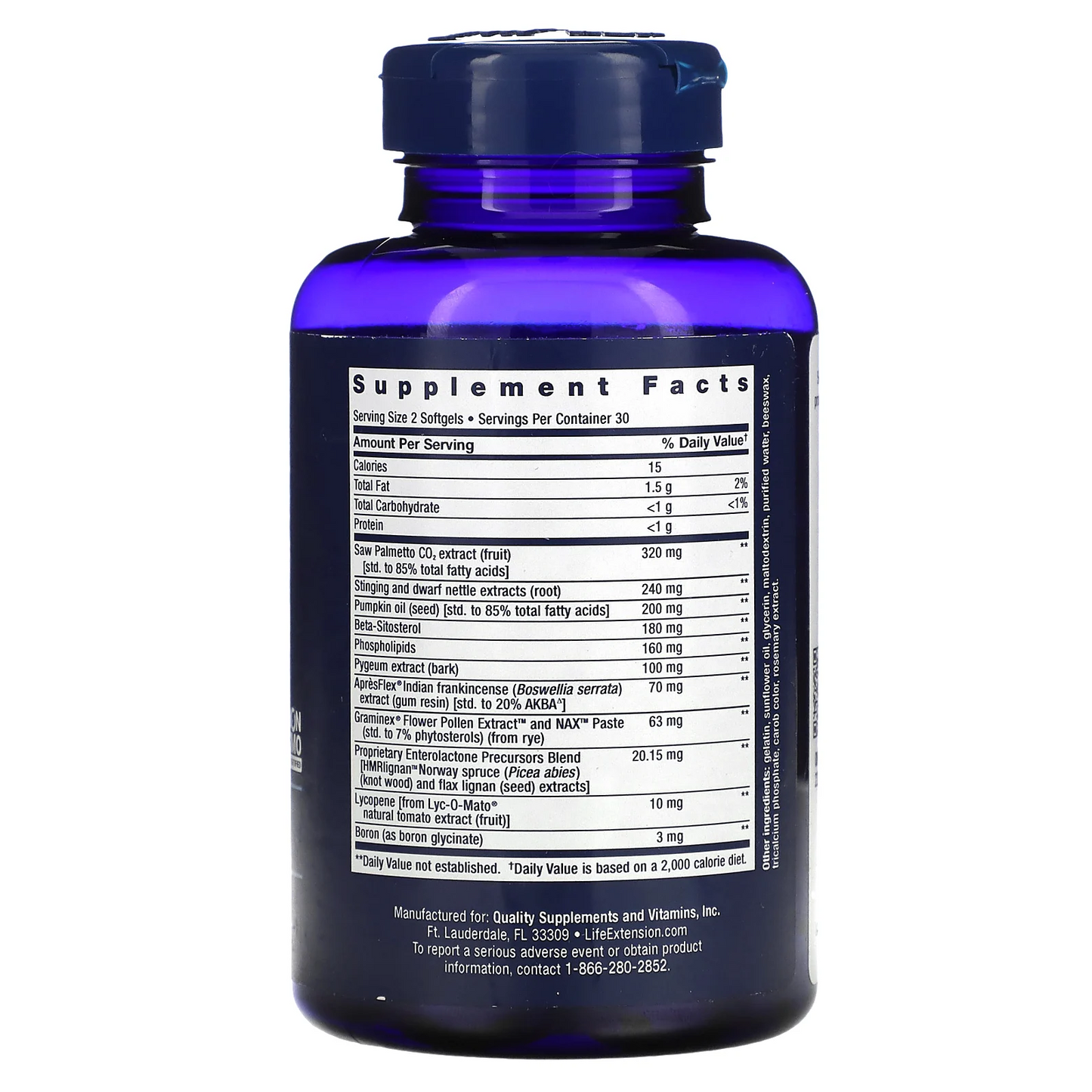 Fórmula ultrapróstata (60 capsulas blandas) / Ultra prostate formula (60 softgels)