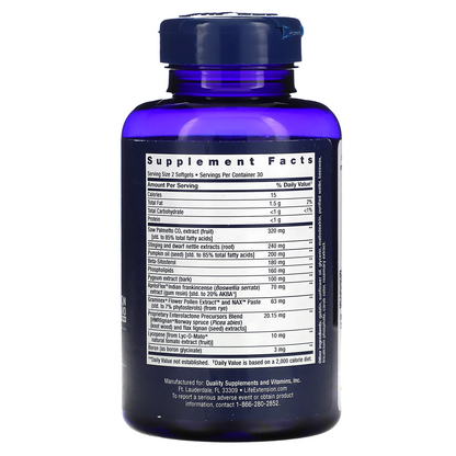 Fórmula ultrapróstata (60 capsulas blandas) / Ultra prostate formula (60 softgels)