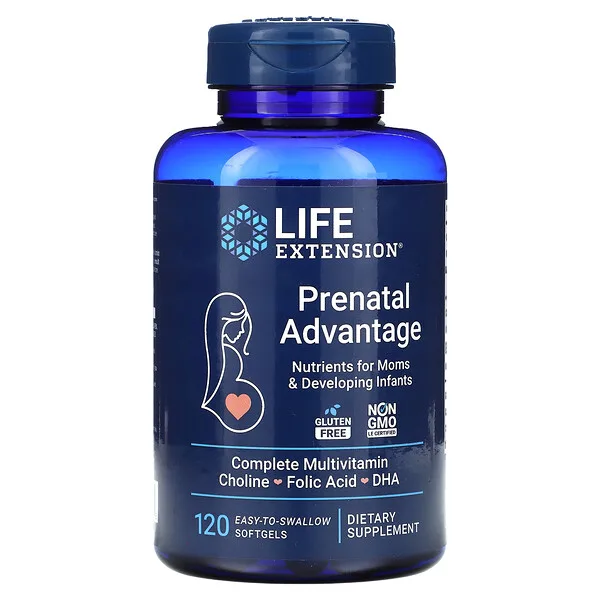 Complejo prenatal (120 caps blandas) / Prenatal Advantage (120 softgels)