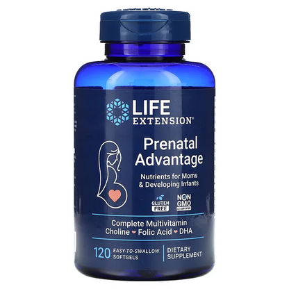 Complejo prenatal (120 caps blandas) / Prenatal Advantage (120 softgels)