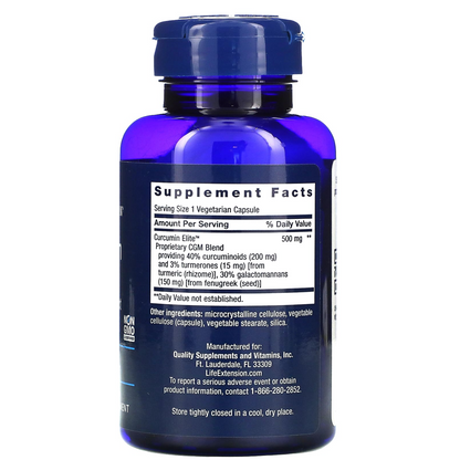 Extracto de cúrcuma Curcumin Elite™ (60 vcaps) / Curcumin Elite™ Turmeric Extract (60 vcaps)