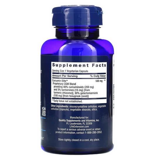 Extracto de cúrcuma Curcumin Elite™ (60 vcaps) / Curcumin Elite™ Turmeric Extract (60 vcaps)