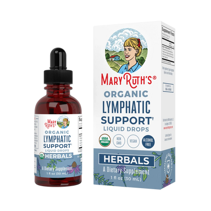 Mezcla de hierbas de apoyo linfático orgánico (30ml) / Lymphatic Cleanse Drops, (1oz)